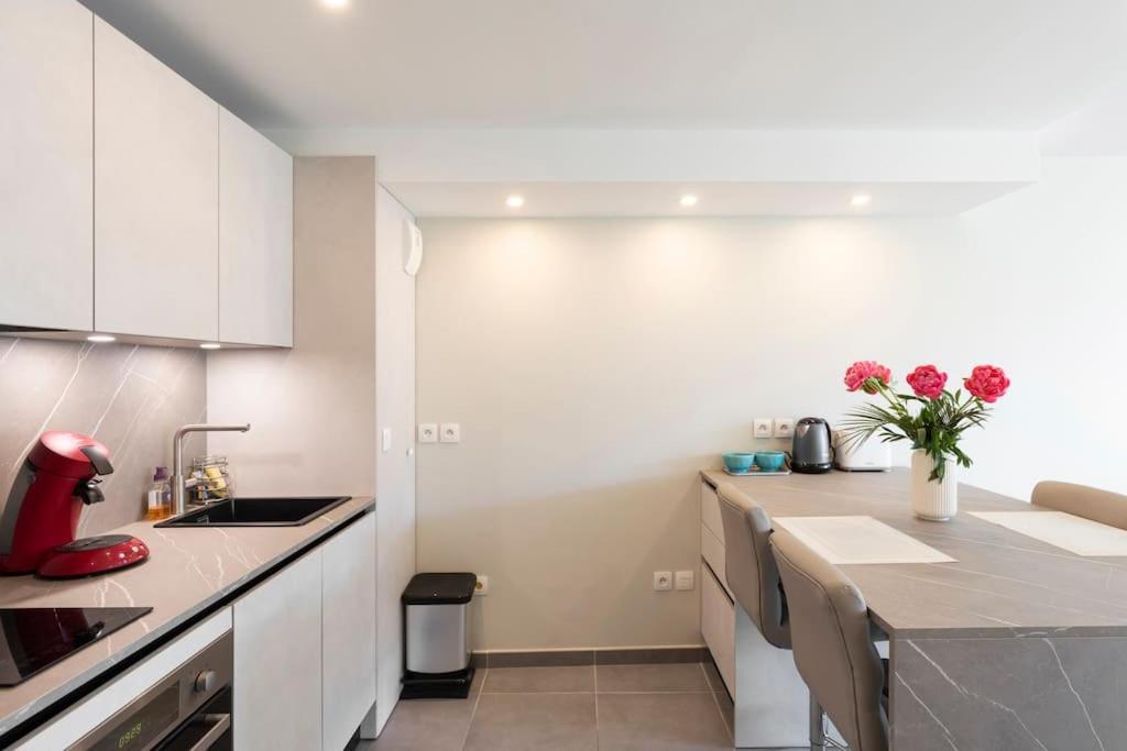 Superbe T2 Moderne Et Luxueux Apartment Cannes Bagian luar foto